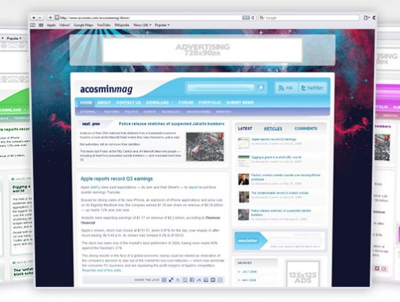 Premium Wordpress Theme Giveaway: Acosmin Mag acosminmag Premium Wordpress Theme Giveaway: Acosmin Mag
