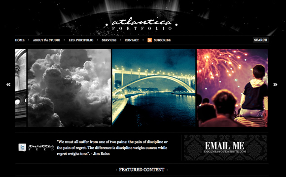 9 Fresh Wordpress Themes With A Minimal & Sleek Design atlantica 9 Fresh Wordpress Themes With A Minimal & Sleek Design