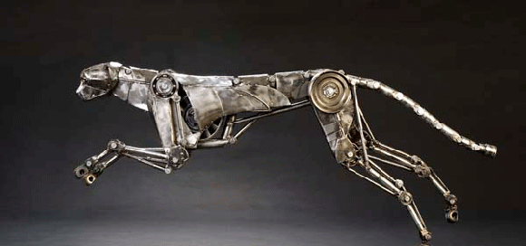 cheetah1 Steampunk Mechanical Cheetah 