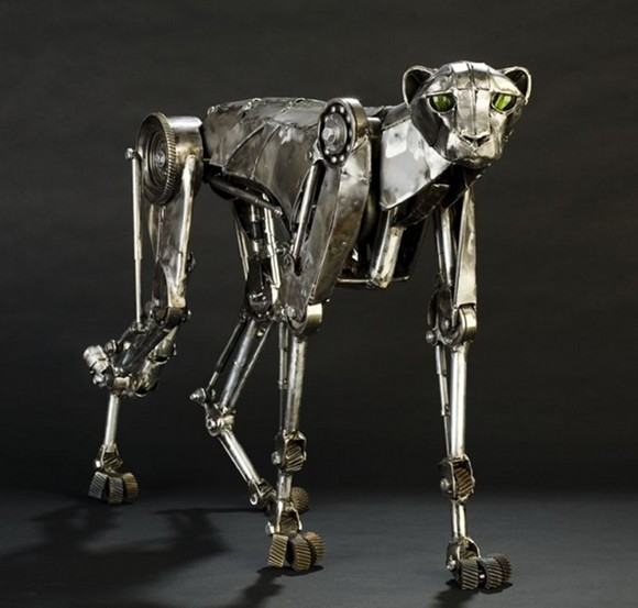 cheetah3640x610 Steampunk Mechanical Cheetah 
