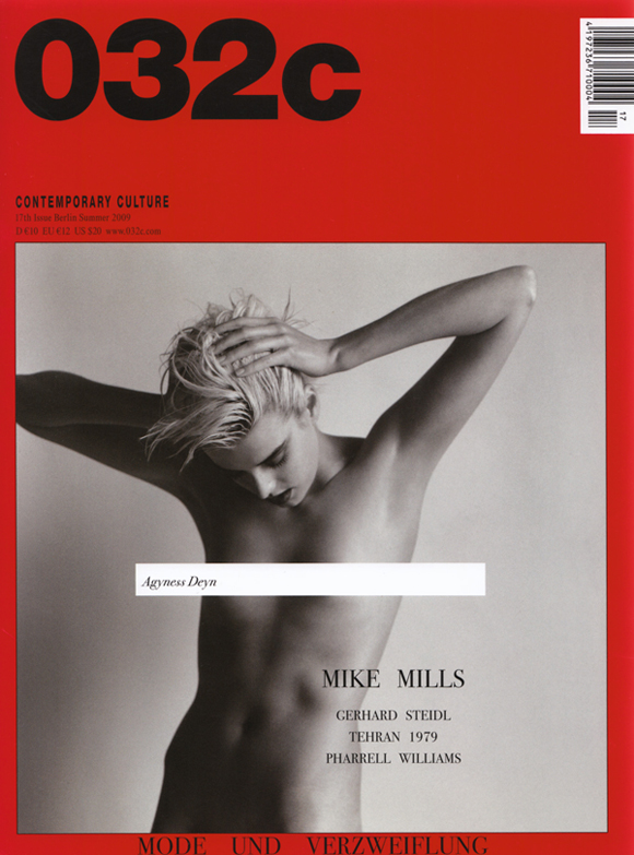 dd1 Agyness Deyn + Alasdair Mclellan For 032c