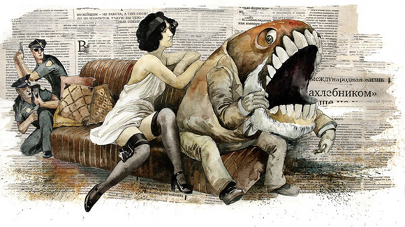 dmitry01 pic on Design You Trust dmitry01 Traditionnal illustration by Dmitry Ligay