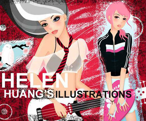 dytHelenHuang Beautiful Illustrations by Helen Huang