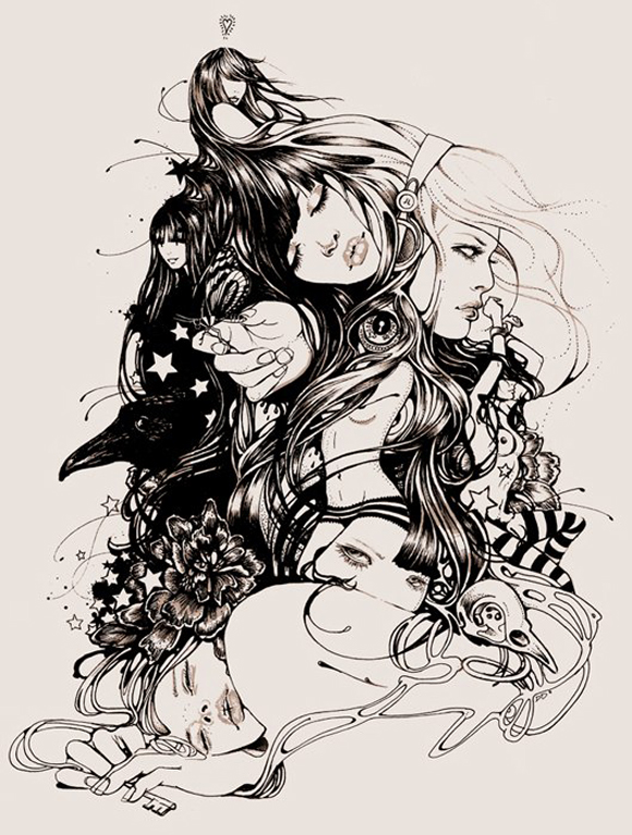 dytMartineJohanna Beautiful Illustrations by Martine Johanna