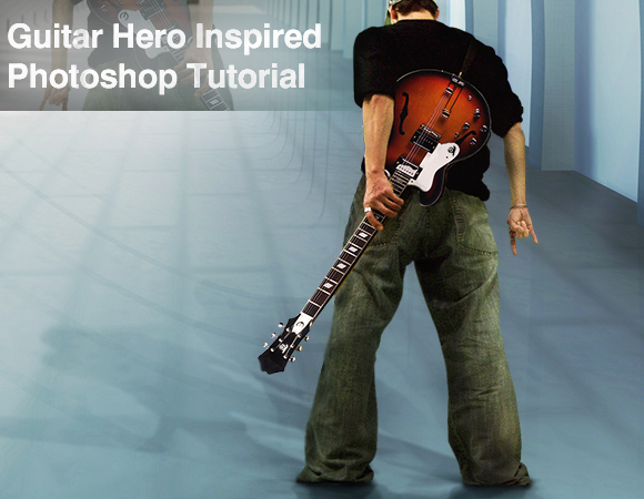 dytgh Bring out your inner rockstar   Guitar Hero Photoshop Tutorial
