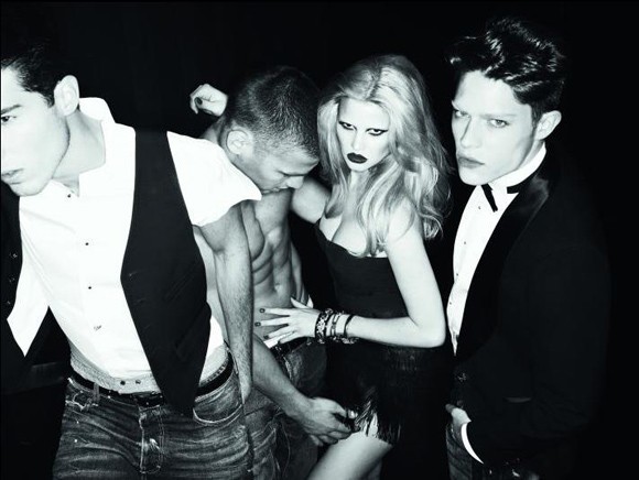 dytx1 pic on Design You Trust dytx1 Mert & Marcus+ Lara Stone for Dsquared²
