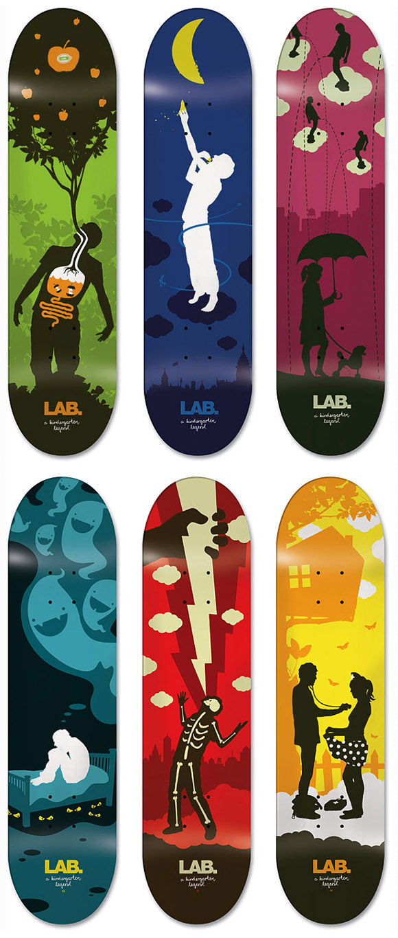 e1 Cools skate decks