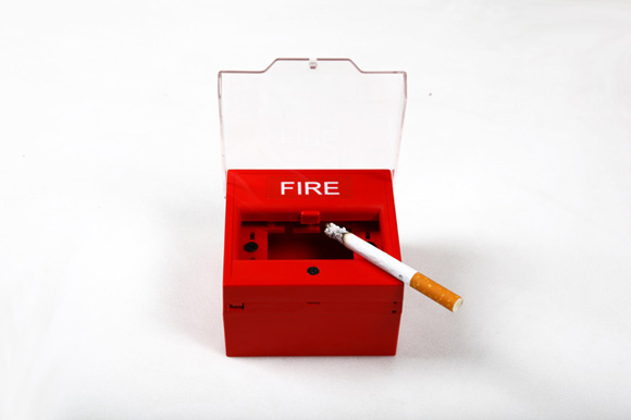 fire ashtray bk pic on Design You Trust fire ashtray bk Fire Alarm//Ashtray