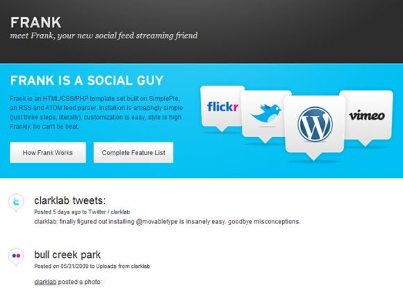 Meet Frank, Your New Social Feed Streaming Friend frank 01 Meet Frank, Your New Social Feed Streaming Friend