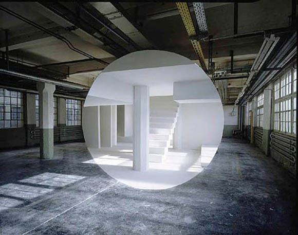 georgesrousse1 Optic Illusion   Georges Rousse