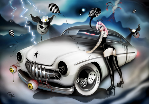 gianlucaMattiaDYT pic on Design You Trust gianlucaMattiaDYT Wheels Set Illustrations by Gianluca Mattia