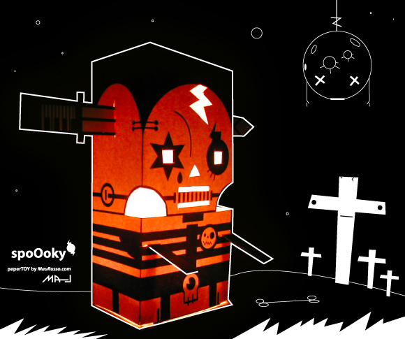 halloween pic on Design You Trust halloween spoOoky...the crappy papertoy