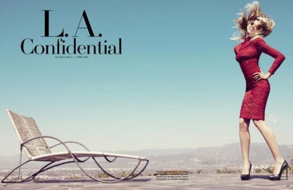 heidiklumvoguegermanyjune09laconfidential600x390 Special Heidi Klum in German Vogue