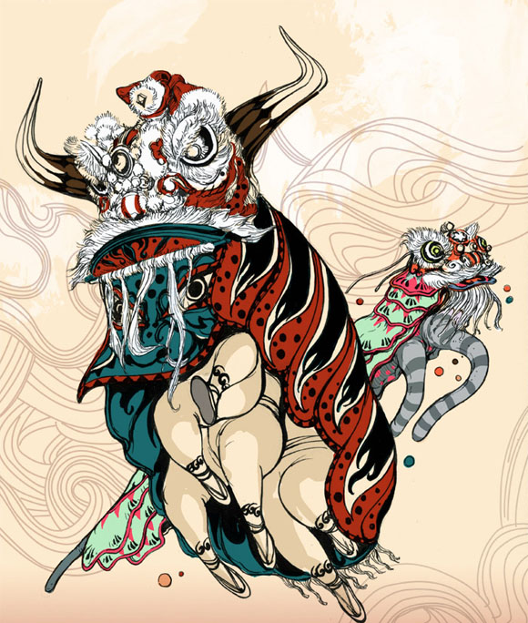 lionmask parade 700size pic on Design You Trust lionmask parade 700size Wonman Kim