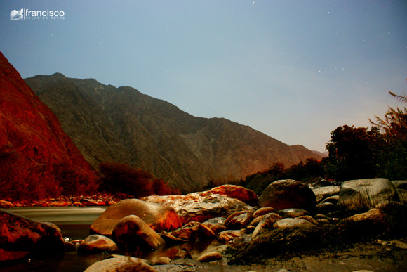 luz Moonlight over Lunahuana   Perú