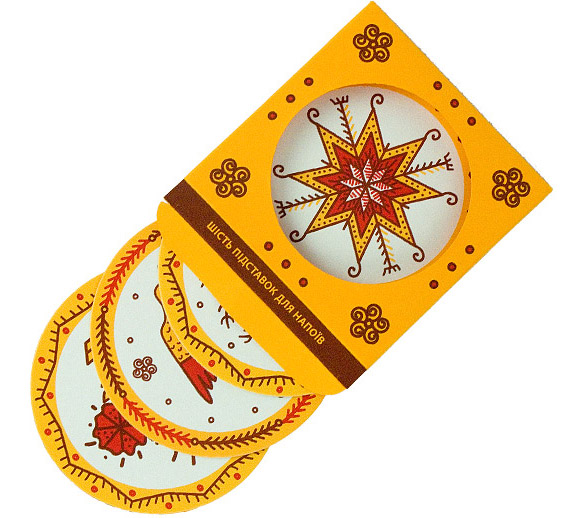 made in ukraine 3 01 Made in Ukraine drink coasters package for Chiga biga™