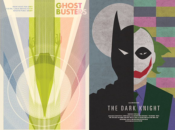 moviepostersmodern 01 25 Magnificent Modern Day Movie Illustrations