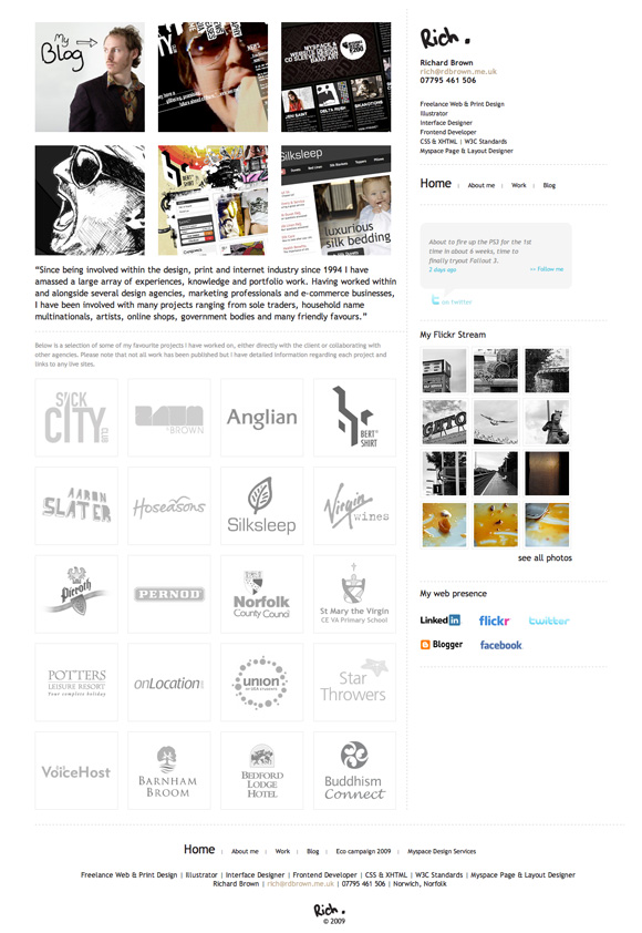 rdbrown580 Richard Brown Portfolio Showcase & Blog