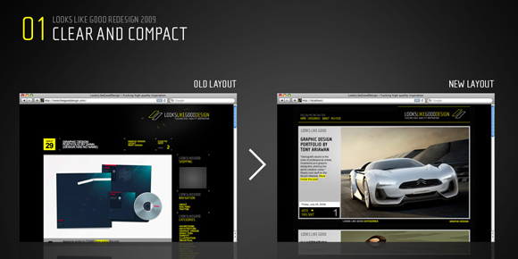 Redesign of LooksLikeGoodDesign redesignprotokoll1 Redesign of LooksLikeGoodDesign