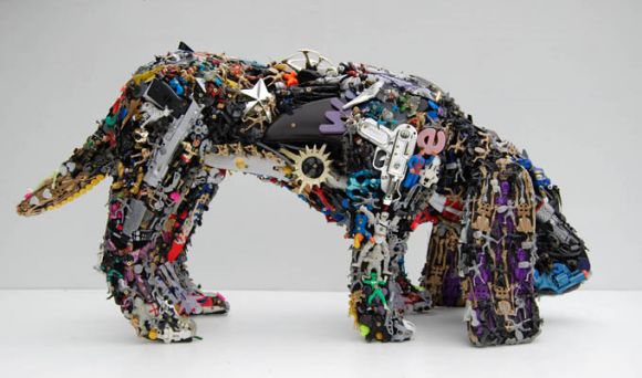 robertbradfordrecycledtoys2 pic on Design You Trust robertbradfordrecycledtoys2 Recycled Toy Sculpture