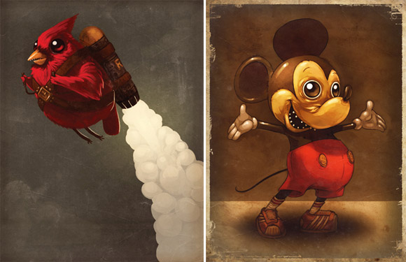 Art of Mike Mitchell