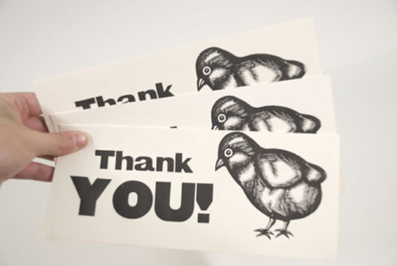 thankyou Rob Roy Kelly Thank You Notes