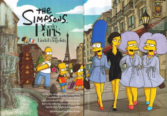thesimpsonsgotoparisharpersbazaaraug07 pic on Design You Trust thesimpsonsgotoparisharpersbazaaraug07 The Simpson in Hapers Bazaar !