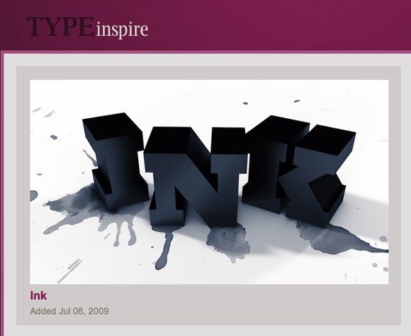 typeinspire580 Typeinspire