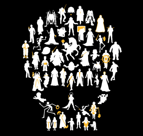 undead pic on Design You Trust undead 51 Icons of The Undead Tshirt