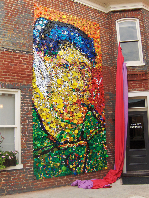 Van Gogh Made Out of Lids vangogh10 Van Gogh Made Out of Lids