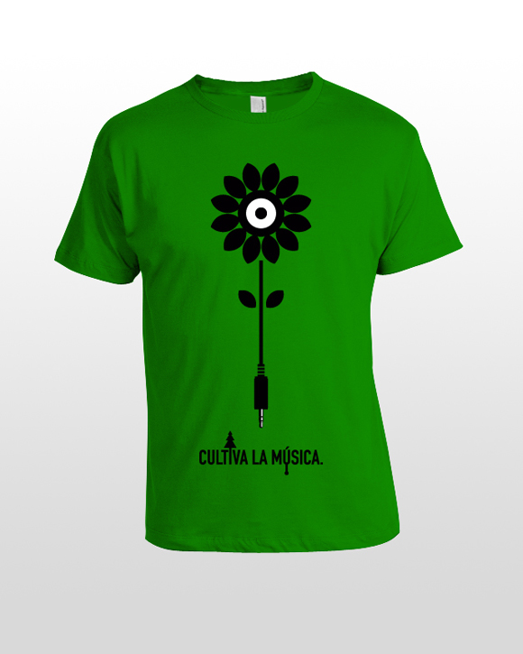verde Cultiva la música.