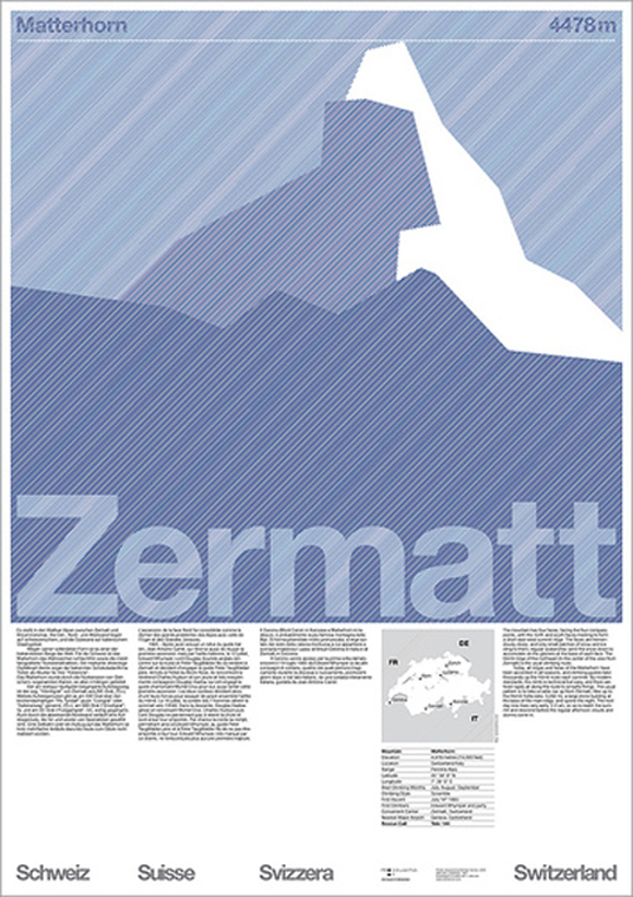 zermatt poster Zermatt poster