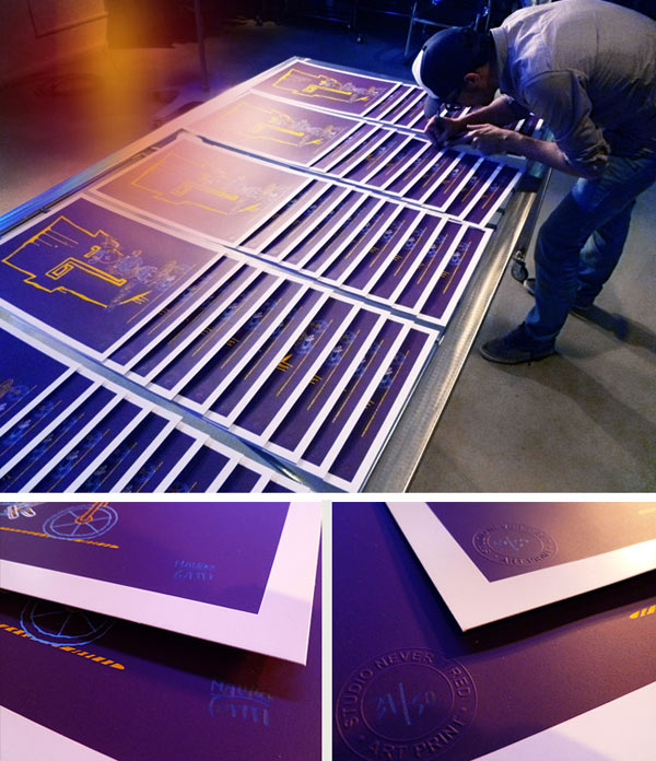 01 41 CREW Serigraph / Mauro Gatti x Untho