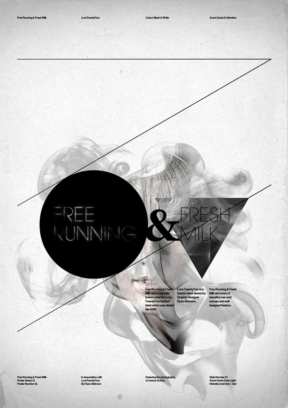 02 02 Free Running & Fresh Milk Posters