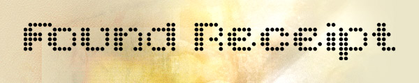 02foundreceipt Monday free pixelated fonts
