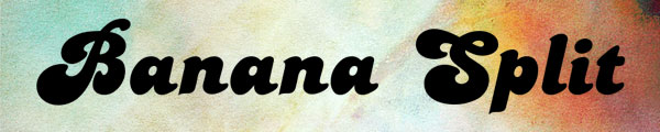 Monday free fancy retro fonts 02ptbananasplit Monday free fancy retro fonts