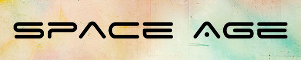 Friday free futuristic fonts 04spaceage Friday free futuristic fonts
