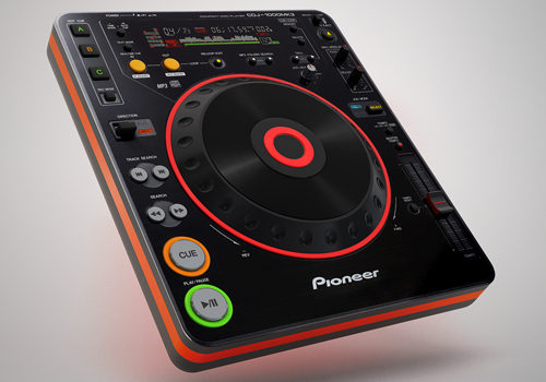 11 5 Model and Texture a Pioneer CDJ in Cinema4D