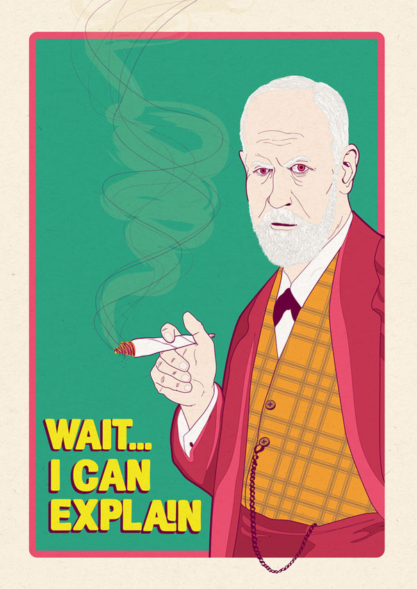 Sigmund Freud Says • poster 1659191275499503 Sigmund Freud Says • poster