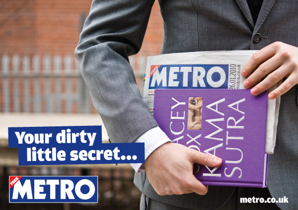 1 217 Metro Advertising Campaign   Concept for D&AD Student Awards
