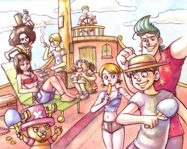 20100810 one piece by gigei600x477 pic on Design You Trust 20100810 one piece by gigei600x477 Watercolor Paintings by María Pérez Pacheco