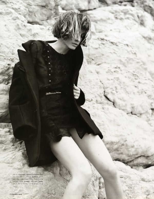 292956 Natasa Vojnovic by Richard Bush for Numero Tokyo