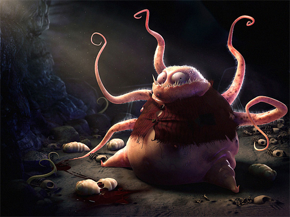 580b 50 Funny and Creative CG Creatures