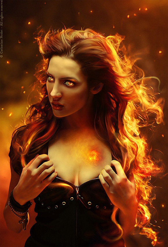 580f2 pic on Design You Trust 580f2 42 Stunning Fire and Flames Illustrations