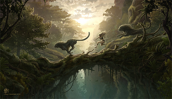 580x pic on Design You Trust 580x 50 Amazing Jungle, Forest and Rainforest Artworks