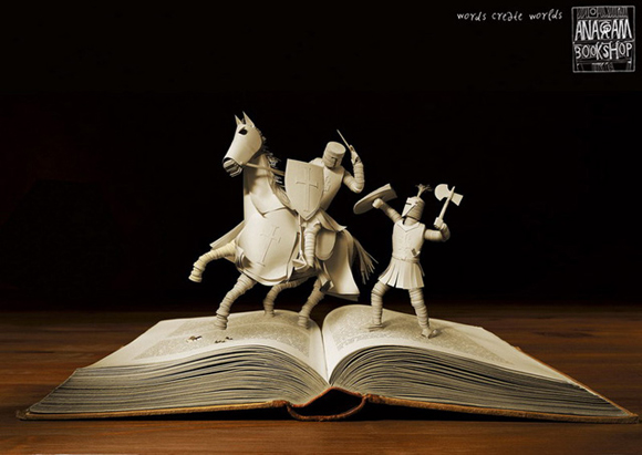 ANAGRAM Knights pic on Design You Trust ANAGRAM Knights Words Create Worlds Ad