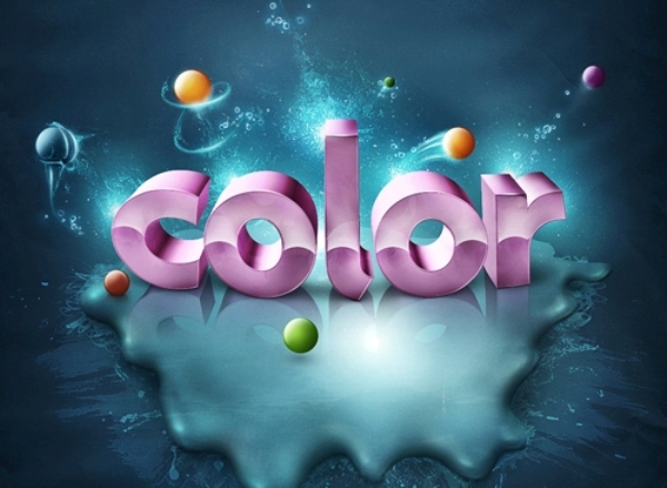 Best Photoshop Typography Tutorials AddFantasticColorto3DText Best Photoshop Typography Tutorials