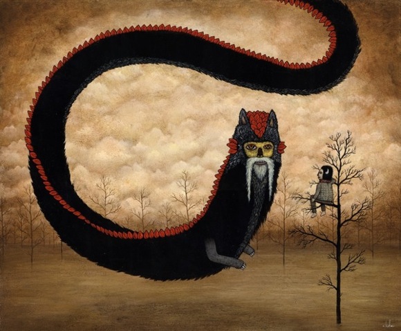 AndyKehoe33 Where the Wild Things Are (8 paintings) 