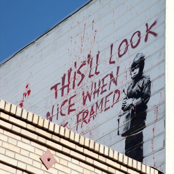 BanksySpottedinSanFrancisco2 pic on Design You Trust BanksySpottedinSanFrancisco2 Banksy from San Francisco