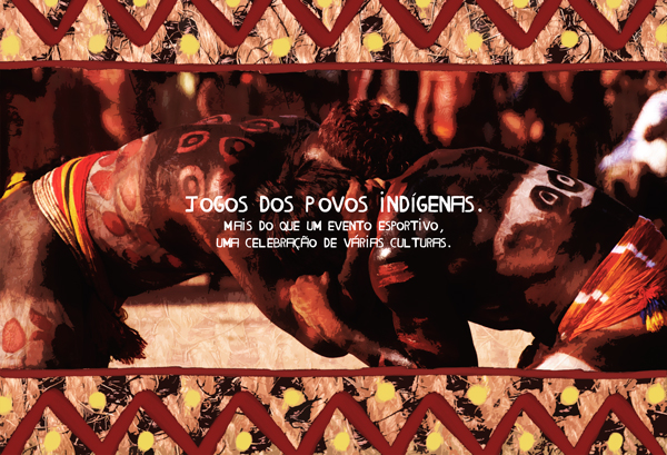 Bloco notas Capa Indigenous games
